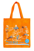 Practice mode ON tote bag | 熬湯中帆布袋 (橙 Orange)