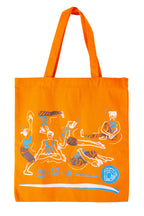 Practice mode ON tote bag | 熬湯中帆布袋 (橙 Orange)
