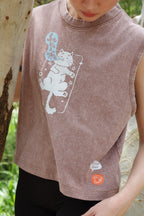Savasana Tank Top 背心 (藕紅 Mauve)